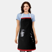 De handschoen - schort (Gedragen)