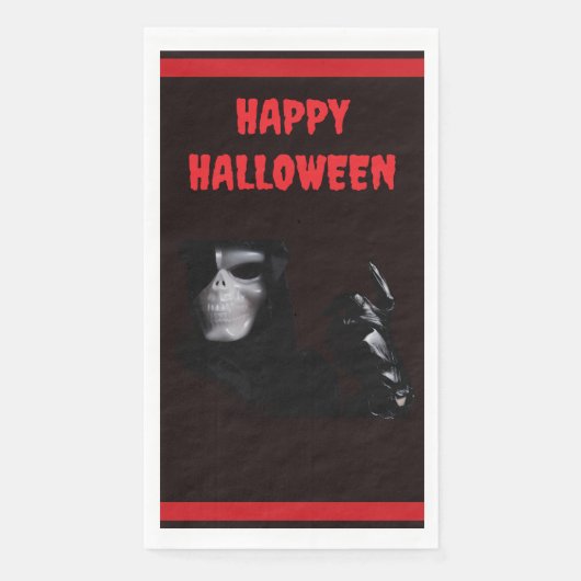 De handschoen - servet (Voorkant)