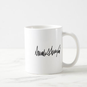De handtekening van Donald John Trump Koffiemok