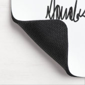 De handtekening van Donald John Trump Muismat (Hoek)