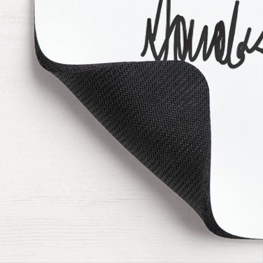 De handtekening van Donald John Trump Muismat (Hoek)