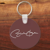 De Handtekening van Obama Sleutelhanger (Voorkant)