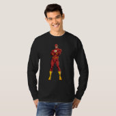 De handvuurwapens van de Flits doorkruist T-shirt (Voorkant volledig)
