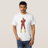 De handvuurwapens van de Flits doorkruist T-shirt (Voorkant volledig)