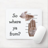 De handy Michigan "Travel" Mousepad! Muismat (Met muis)