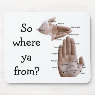 De handy Michigan "Travel" Mousepad! Muismat