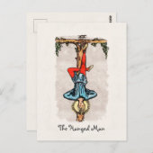 De Hanged Man Major Arcana Tarot Kaart (Voorkant / Achterkant)