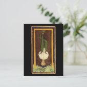 De Hanged Man Tarot Card Briefkaart (Staand voorkant)