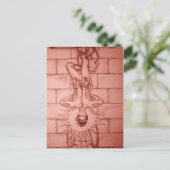 De Hanged Man Tarot Card Briefkaart (Staand voorkant)
