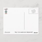 De Hanged Woman Tarot-kaart Briefkaart (Achterkant)