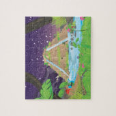 De Hangende Tuinen van Babylon Legpuzzel (Verticaal)