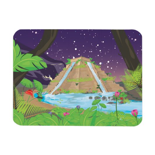 De hangende tuinen van Babylon Magneet (Horizontaal)