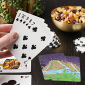 De Hangende Tuinen van Babylon Pokerkaarten (Insitu)