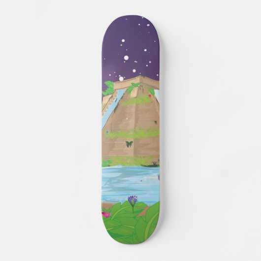 De Hangende Tuinen van Babylon Skateboard (Voorkant)