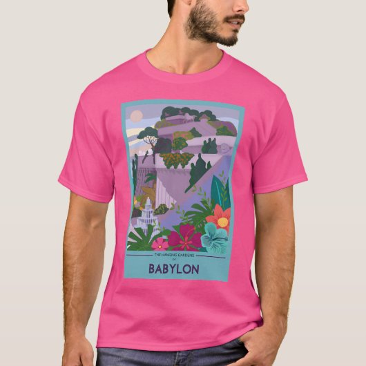 De hangende tuinen van Babylon T-shirt (Voorkant)