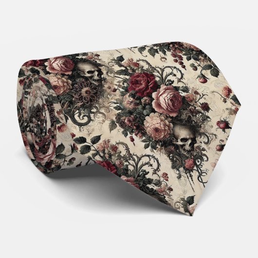 De hangende tuinen van de Arcane - Gotisch Stropdas (Opgerold)