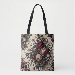 De hangende tuinen van de Arcane - Gotische Bloeme Tote Bag