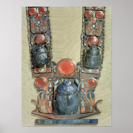 De hanger van de koning, in de vorm van een boot d poster (Voorkant)