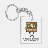 De Hangge-Uppe Discotheque, Chicago, IL Sleutelhanger (Voorkant Links)