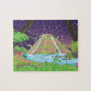 De hanging Gardens van Babylon Legpuzzel