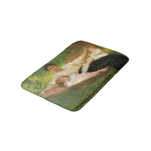 De hangmat (door Joseph DeCamp) Badmat (Gekanteld)