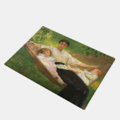 De hangmat (door Joseph DeCamp) Deurmat (Schuin)