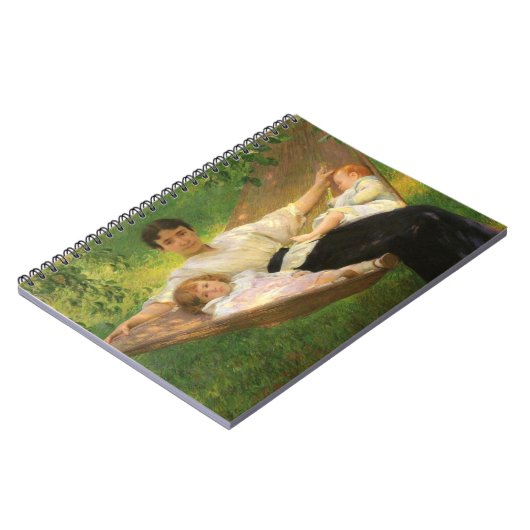 De Hangmat (door Joseph DeCamp) Notitieboek (Linkerzijde)