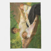 De hangmat (door Joseph DeCamp) Theedoek (Verticaal)