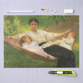 De hangmat (door Joseph DeCamp) Tissuepapier (Craft)