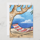 De hangmat uitnodiging (Achterkant)