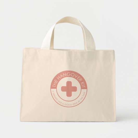 De Hangover-kit Mini Tote Bag (Voorkant)