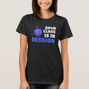De Hanukkah Dreidel Spin Class is in de Verenigde  T-shirt