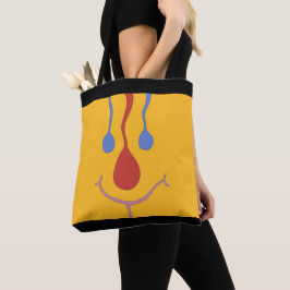 DE HAPPY BAG — Artiest ontworpen Tote Bag