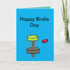 De Happy Birdie Day-kaart voor de aflevering van d Kaart