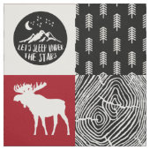 De Happy Camper stof (Swatch)