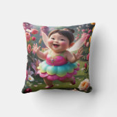 De Happy Dance Baby feeëriek Kussen (Achterkant)