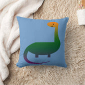 De Happy Dinosaur Kids Worpkussen Kussen (Deken)