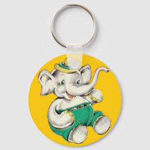 De Happy Elephant Sleutelhanger