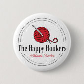De Happy H Atlanta Crochet Logo Button (Voorkant)