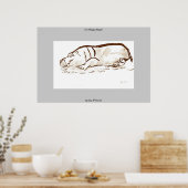 De Happy Hippo Poster (Keuken)