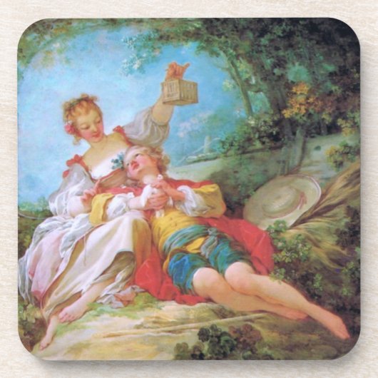 De Happy Lovers Drankjes Onderzetter (Voorkant)