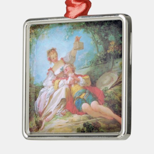 De Happy Lovers - Holiday/ Metalen Ornament (Links)