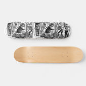 "De Happy Street Cleaner Calaveras" Persoonlijk Skateboard (Horizontaal)