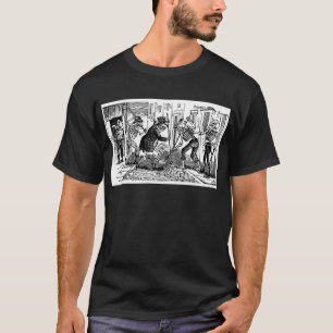 "De Happy Street Cleaner Calaveras" T-shirt