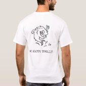 De Happy Troller T-shirt (Achterkant)