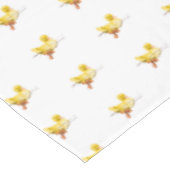 De Happy Yellow Duck - Kies uw kleuren Tafelkleed (Gekanteld)