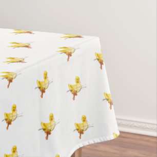 De Happy Yellow Duck - Kies uw kleuren Tafelkleed