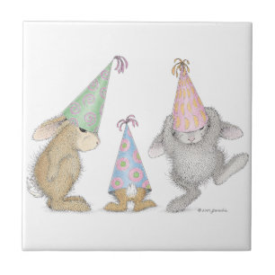 De HappyHoppers®-keramische tegel Tegeltje