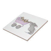 De HappyHoppers®-keramische tegel Tegeltje (Zijkant)