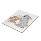 De HappyHoppers®-keramische tegel Tegeltje (Zijkant)